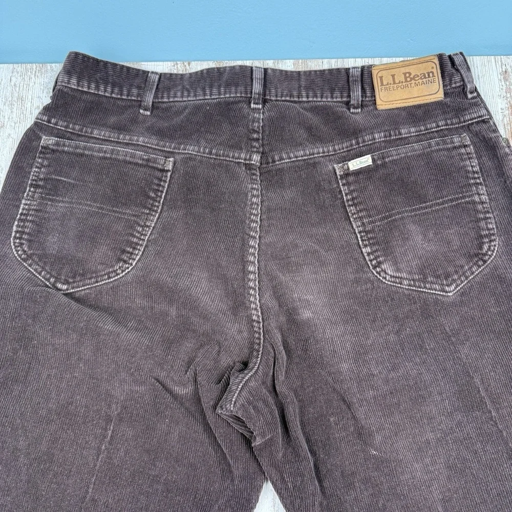 Vintage L.L Bean Men's‎ Corduroy Pants, Size 40x34 Outdoor  Made in USA